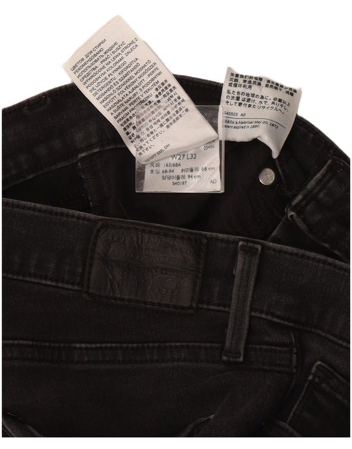 Levi's Mujer 312 Shaping Slim Jeans W27 L32 Algodón Gris