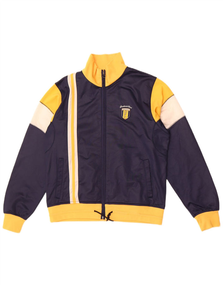 Diadora Hombre Chándal Top Jacket Medium Azul Marino Colorblock