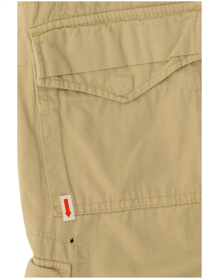 DIESEL Shorts Cargo Hombre W28 Small Beige Algodón