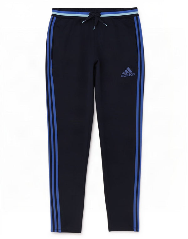 Adidas Mens Climacool Chándal Pantalones Pequeños Azul Marino Poliéster