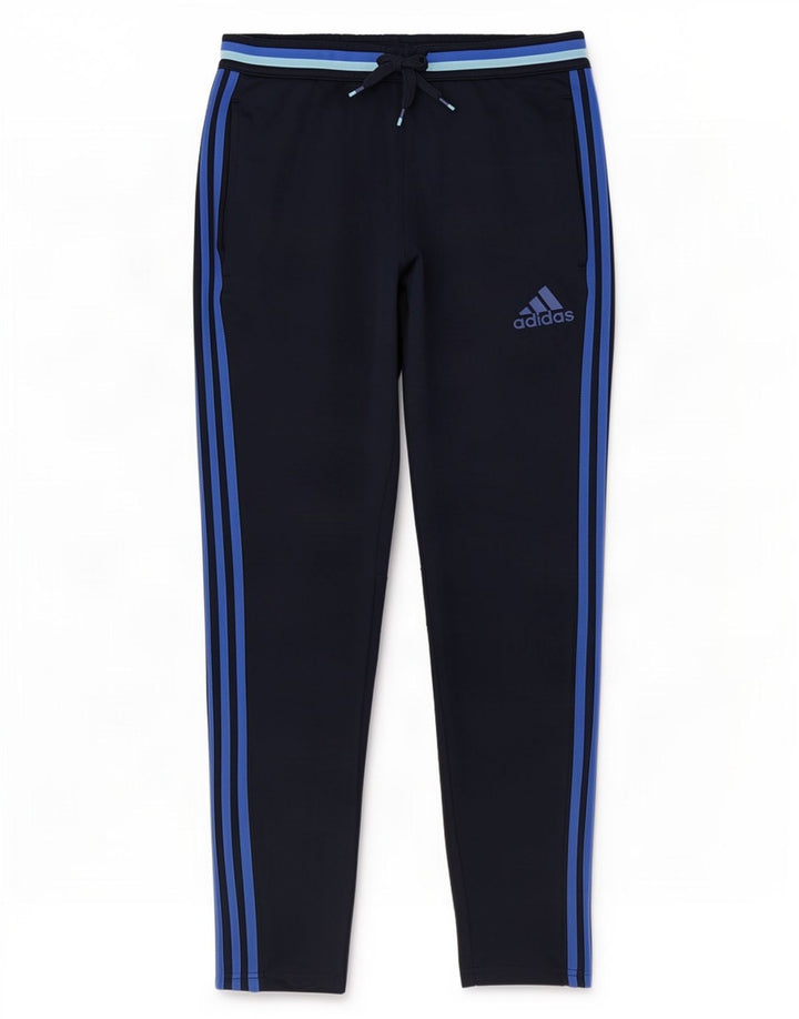 Adidas Mens Climacool Chándal Pantalones Pequeños Azul Marino Poliéster