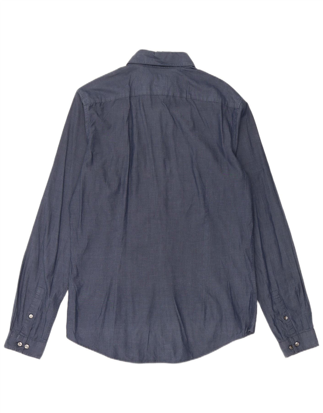 Camisa CALVIN KLEIN Slim Fit para hombre Talla 40 Mediana Azul marino Algodón