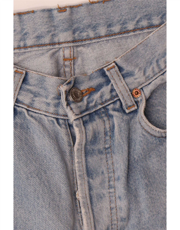 Vaqueros cónicos para hombre Wampum W28 L28 azul