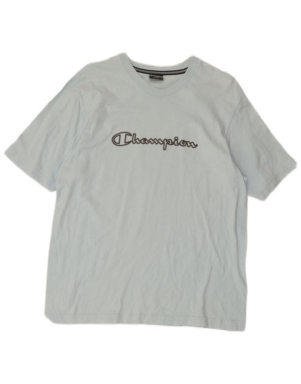 Champion Camiseta Gráfica para Hombre Top Grande Azul