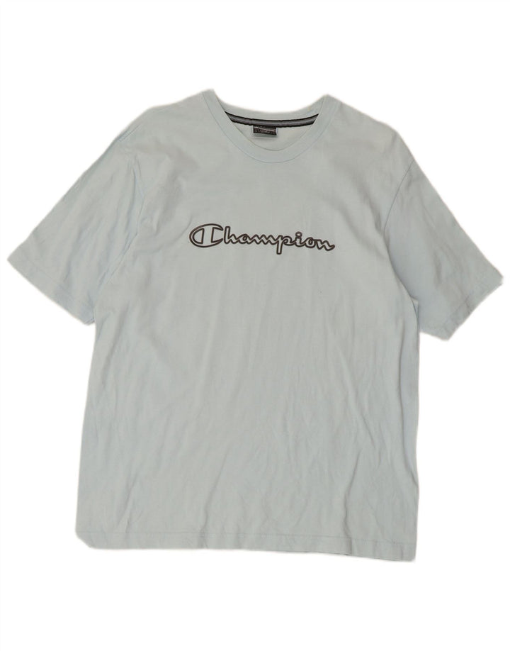 Champion Camiseta Gráfica para Hombre Top Grande Azul