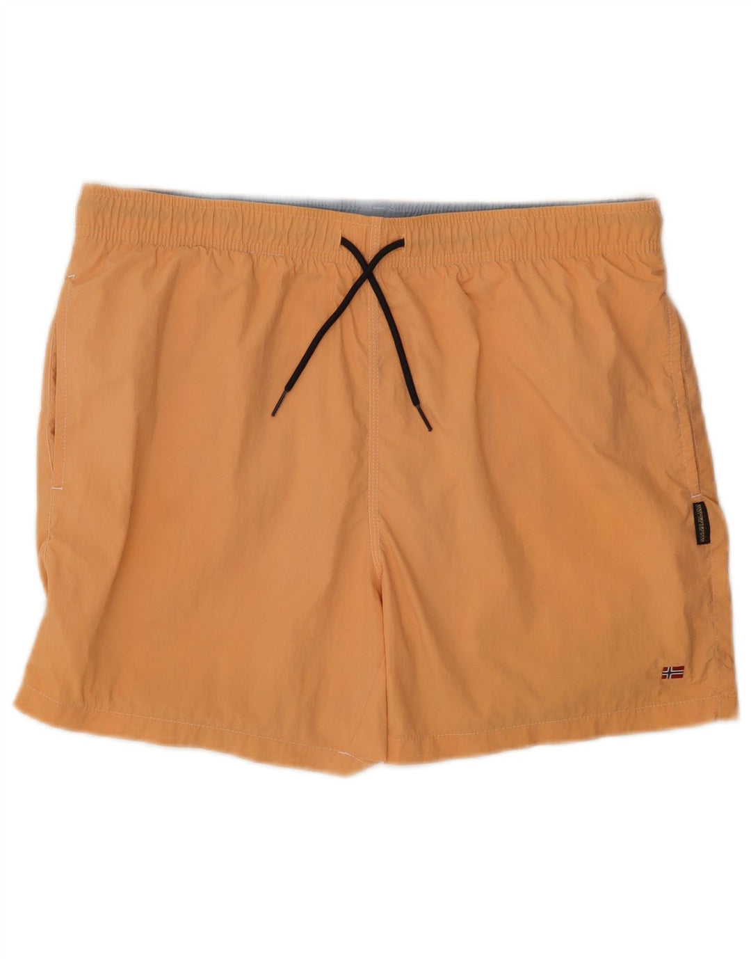 Napapijri Bañador Corto Hombre Grande Naranja Poliamida