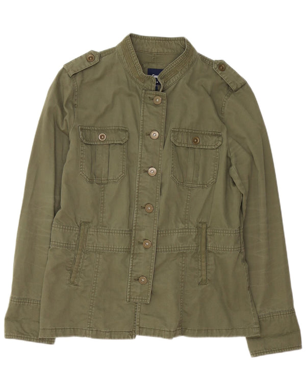 Chaqueta militar Gap para mujer UK 44 Algodón caqui mediano