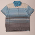 Izod Polo de golf para hombre 2XL Algodón a rayas multicolor