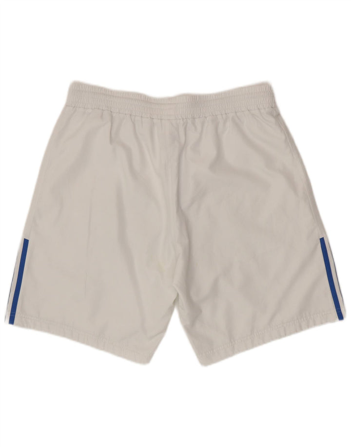 ADIDAS Pantalones cortos deportivos para hombre grande blanco