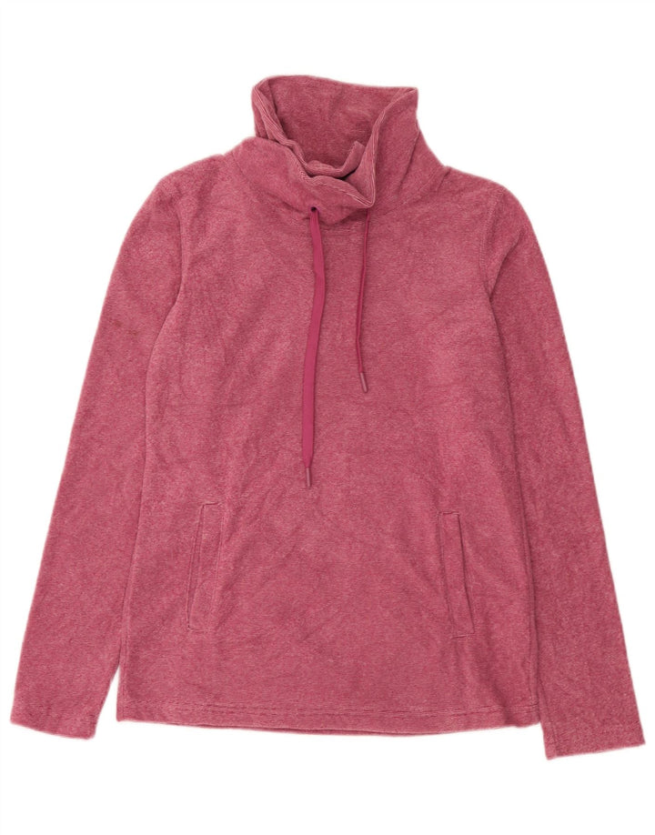 Jersey de forro polar para mujer Mountain Warehouse UK 8 Pequeño poliéster a rayas rosa
