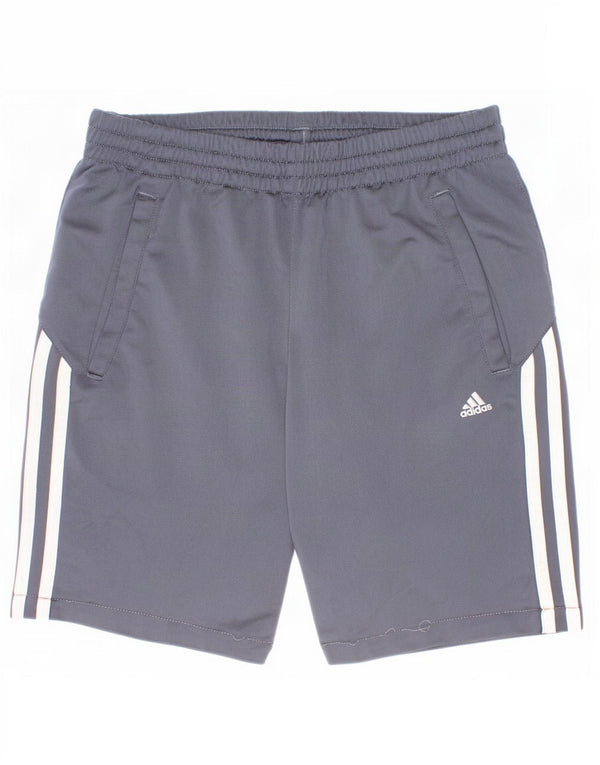 Adidas Pantalón corto deportivo para niño 11-12 años Gris Poliéster