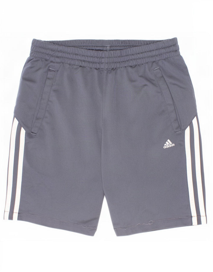 Adidas Pantalón corto deportivo para niño 11-12 años Gris Poliéster