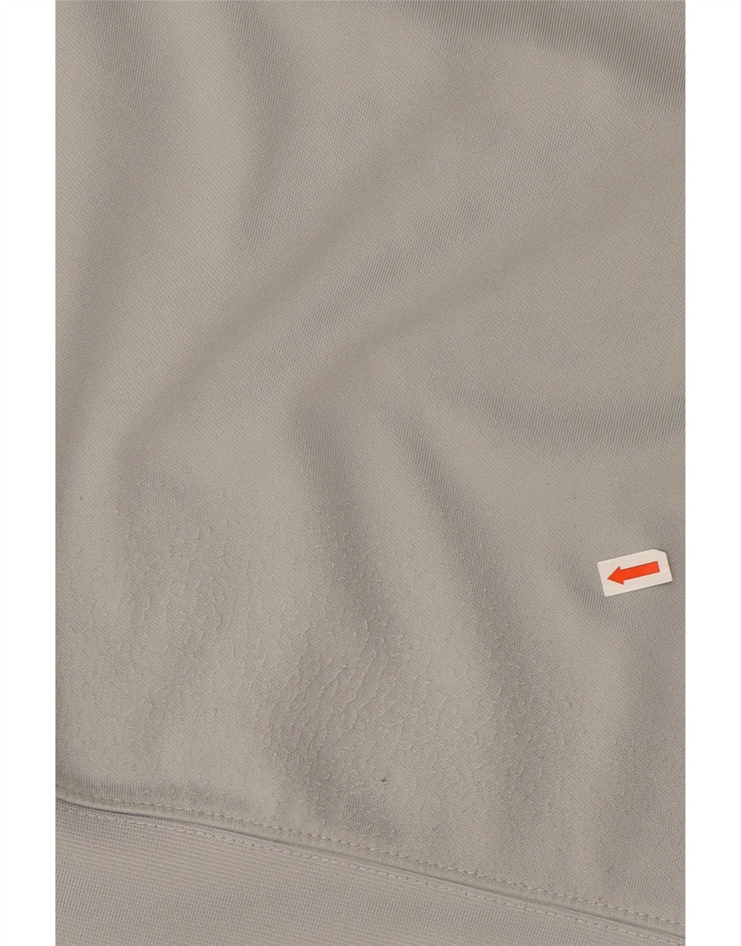 NIKE Sudadera con gráfico y cuello con cremallera para hombre, color gris grande