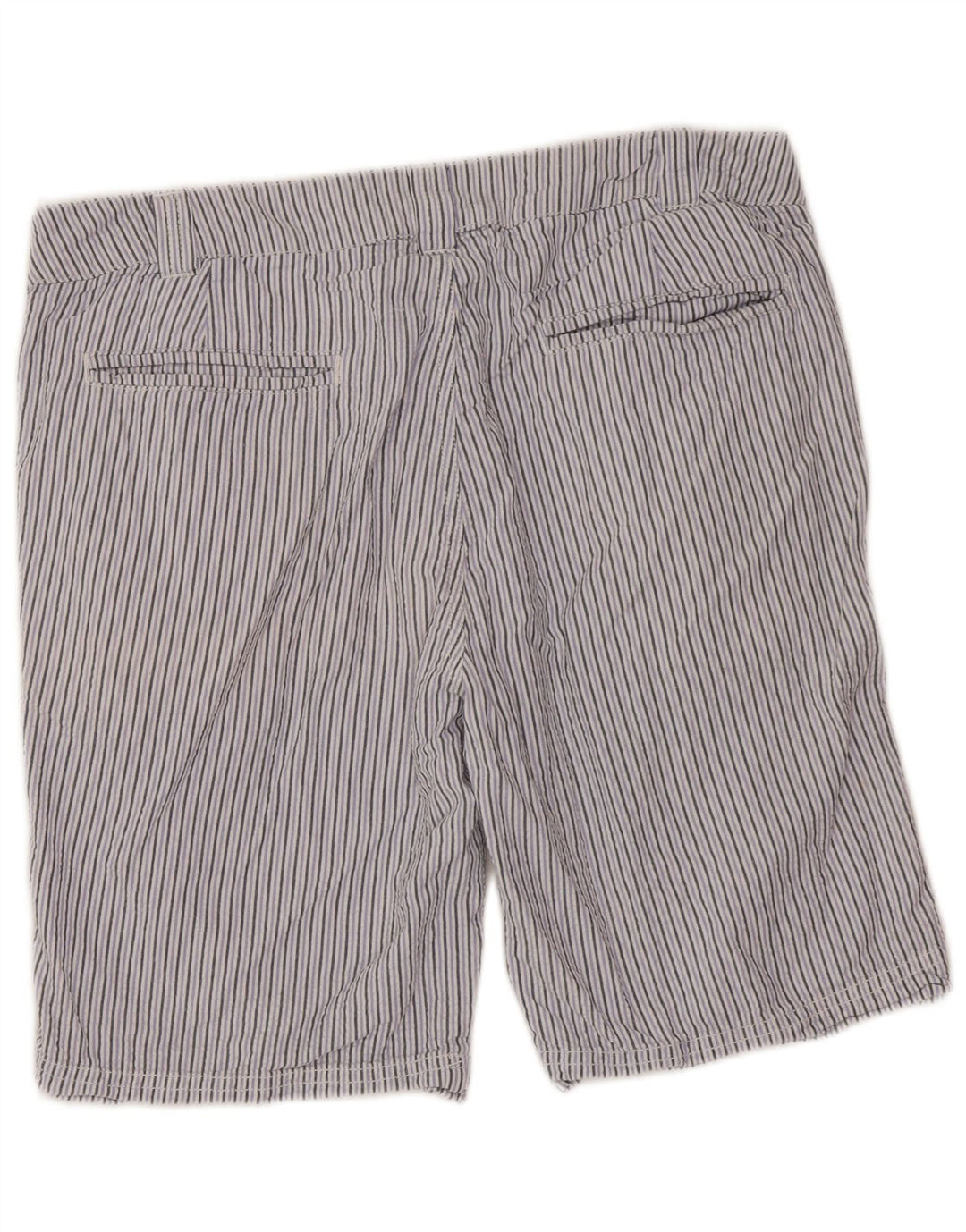 CHAMPION Pantalones cortos chinos para mujer pequeños W27 Púrpura Pinstripe