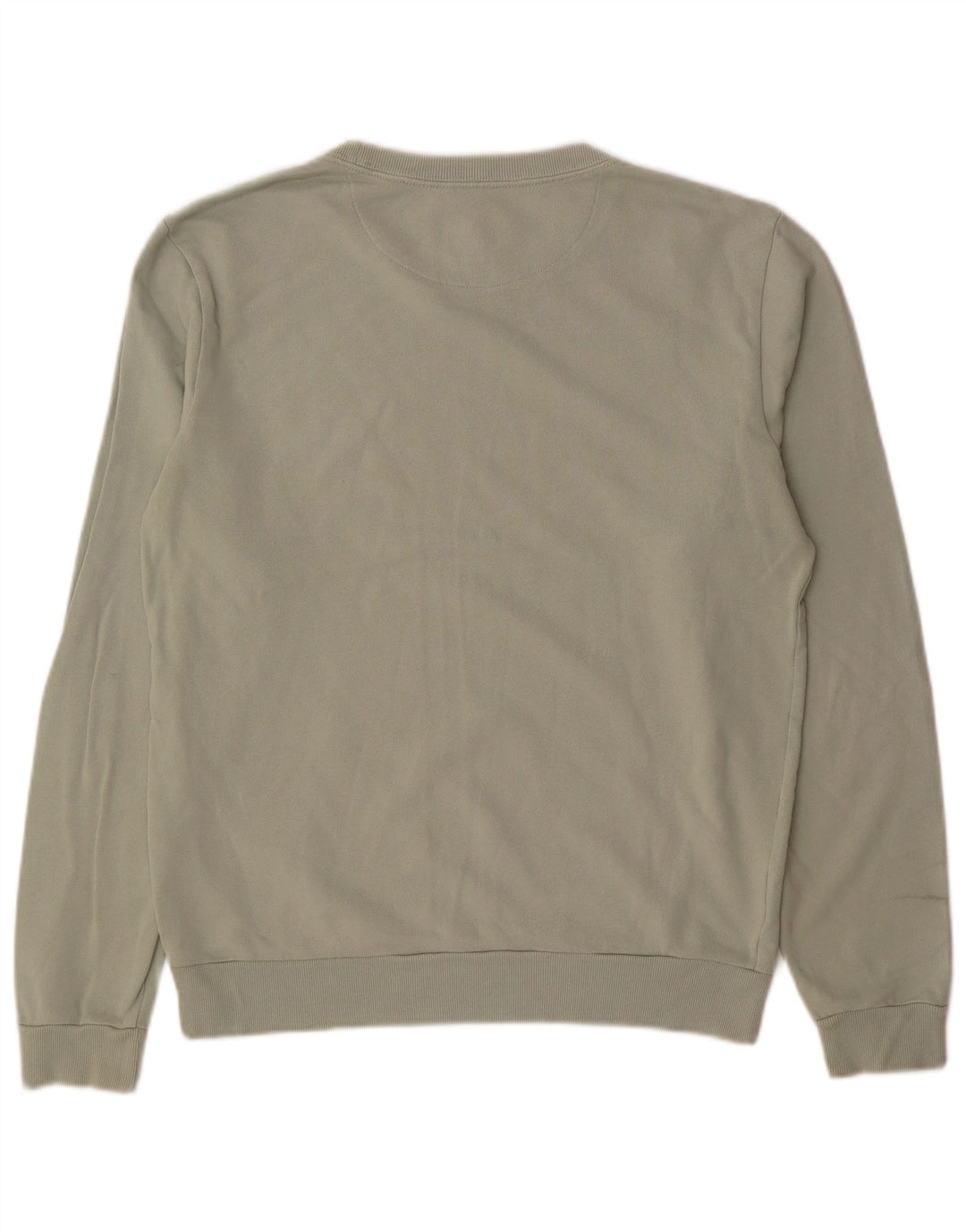 JACK WILLS Hombre Sudadera Estampada Jersey Pequeño Algodón Verde