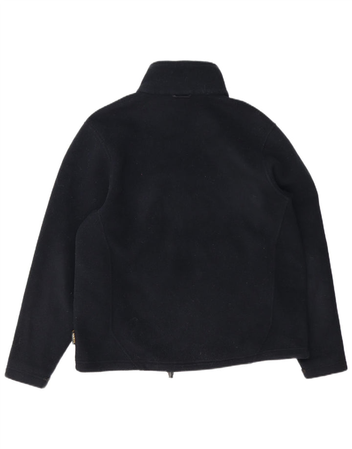Jack Wolfskin Chaqueta polar con forro para hombre UK 40 Grande Poliéster azul marino