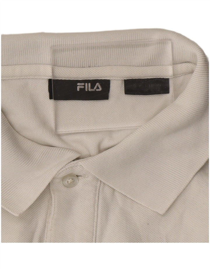Polo FILA Hombre Mediano Blanco