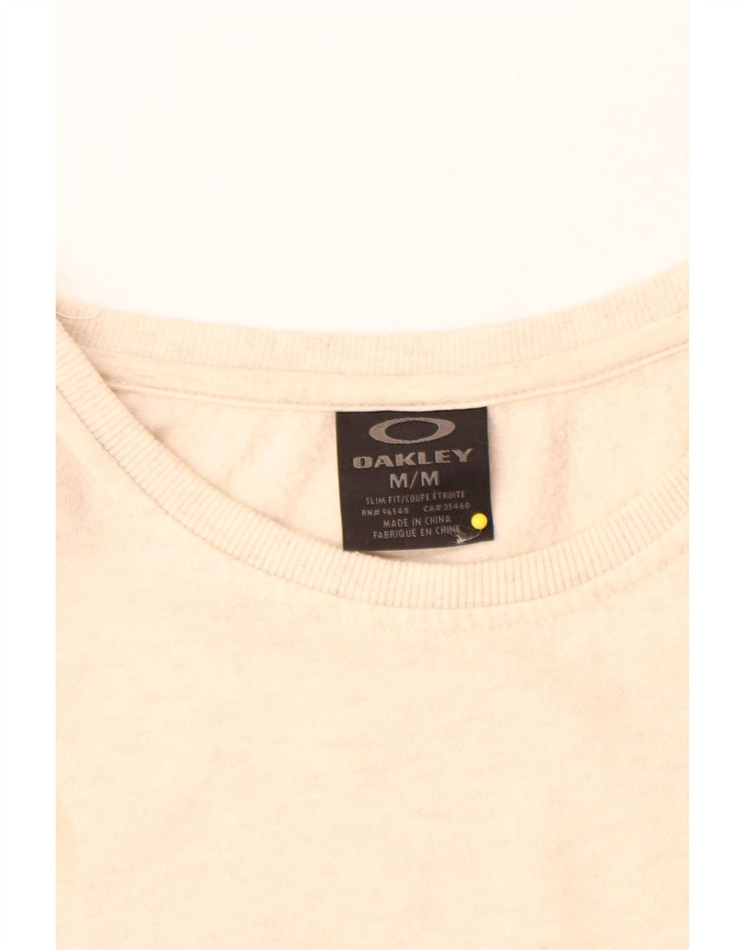 Oakley Hombre Sudadera Jumper Medium Off White Moteado