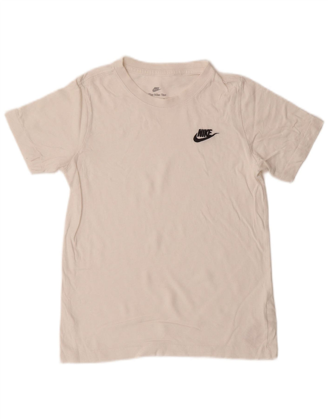 Nike Camiseta para niño Top 10-11 años Mediana Blanco Algodón