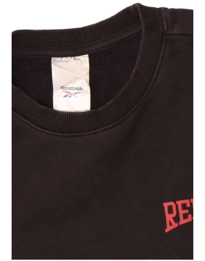 Sudadera Reebok Jumper Medium Negro Algodón Hombre