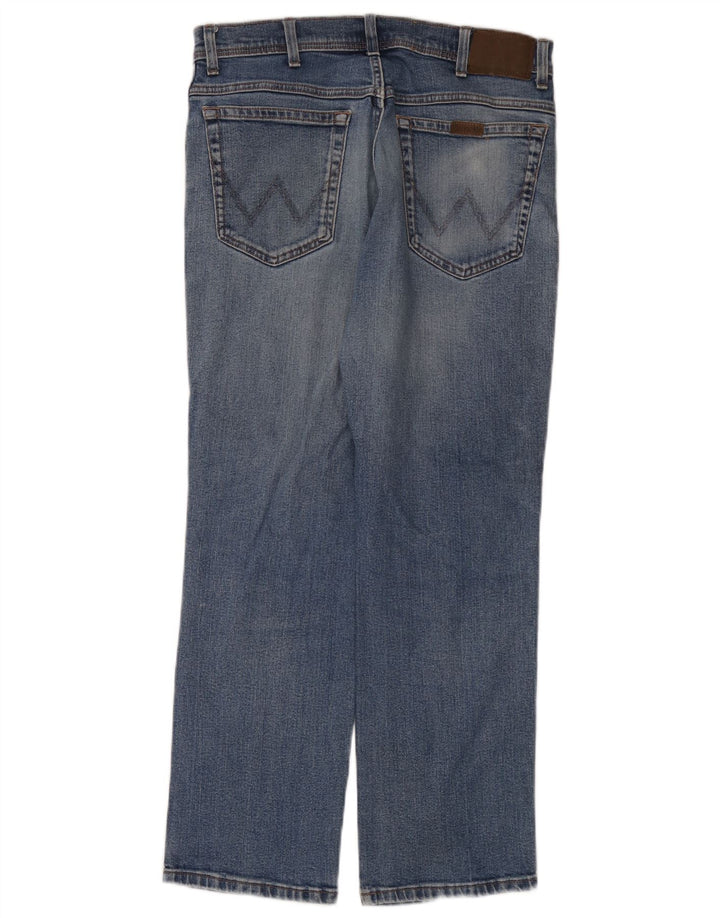 Vaqueros Wrangler Hombre Rectos W34 L30 Algodón Azul