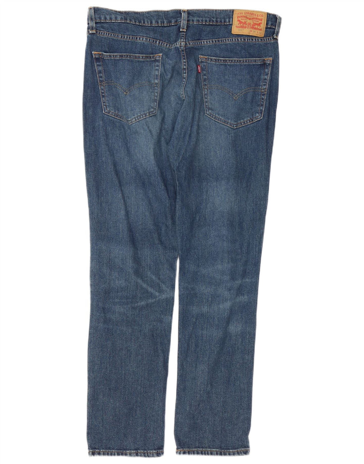 Levi's Hombre 511 Slim Jeans W36 L32 Algodón Azul