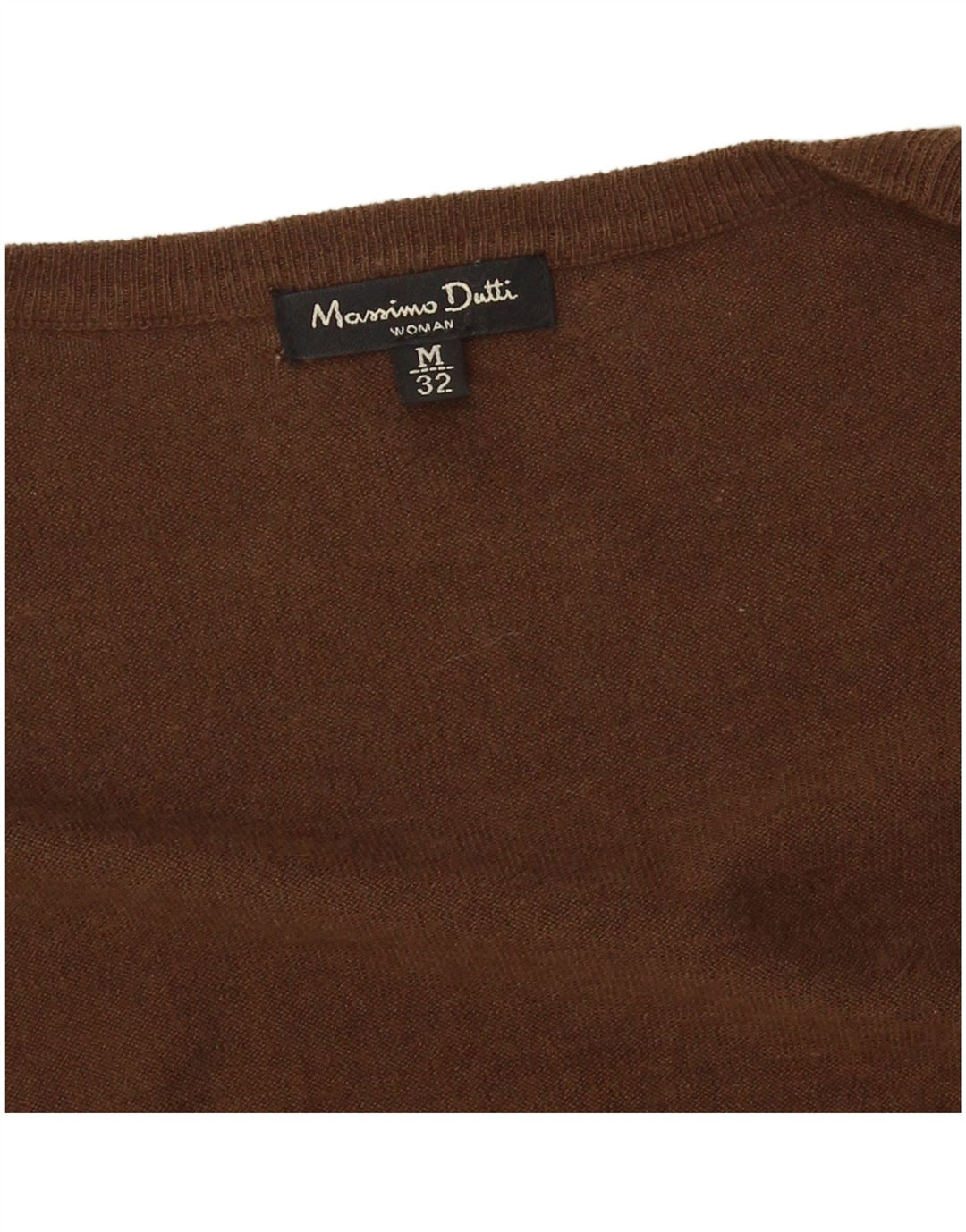 Massimo Dutti Cárdigan Mujer UK 42 Marrón Medio