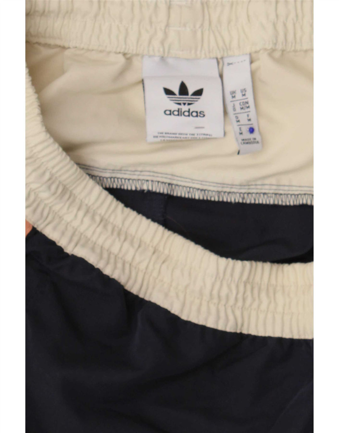 Adidas Hombre Bañador Corto Medio Azul Marino Colorblock Poliéster