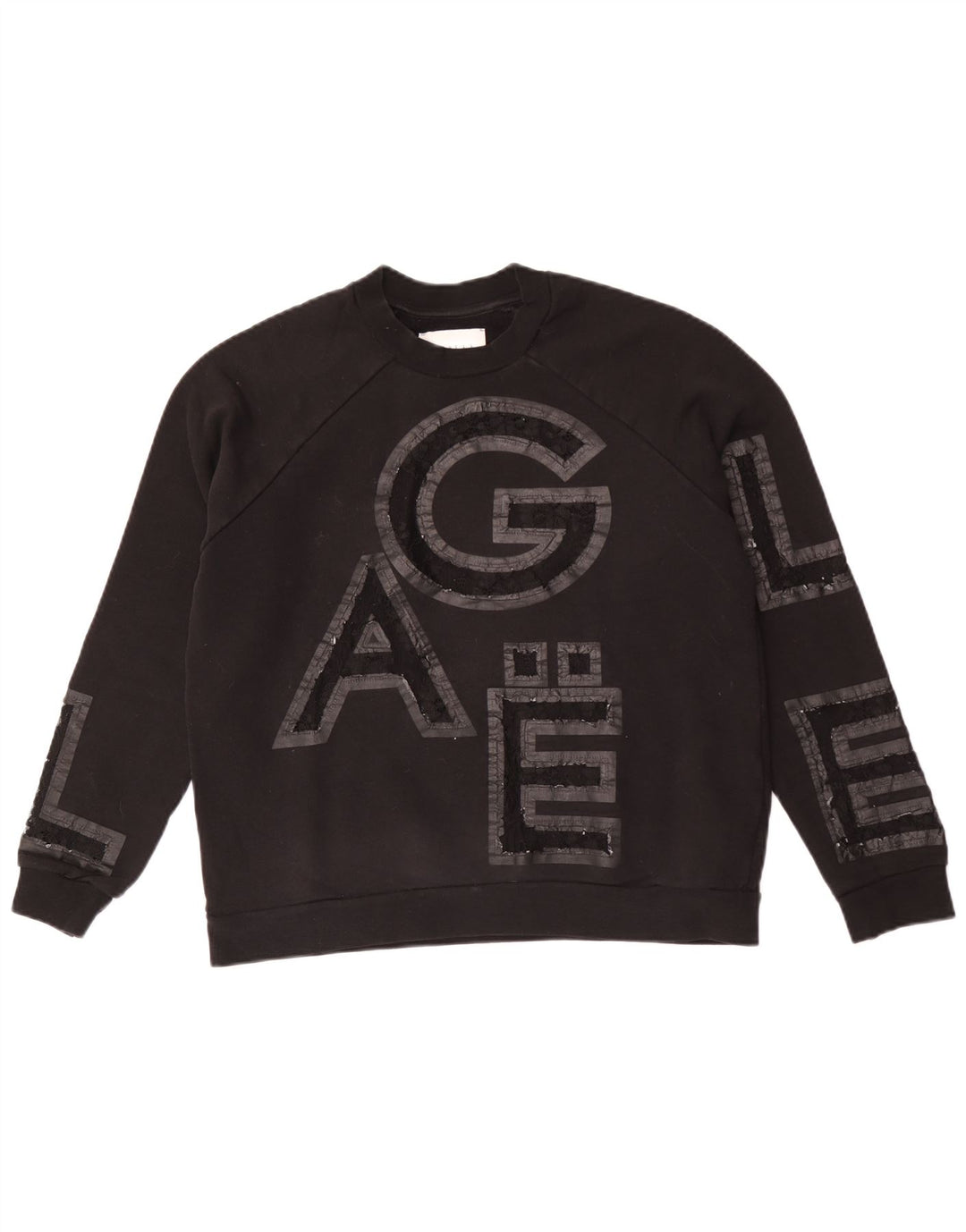 Gaelle - Sudadera gráfica para mujer, talla 10, color negro