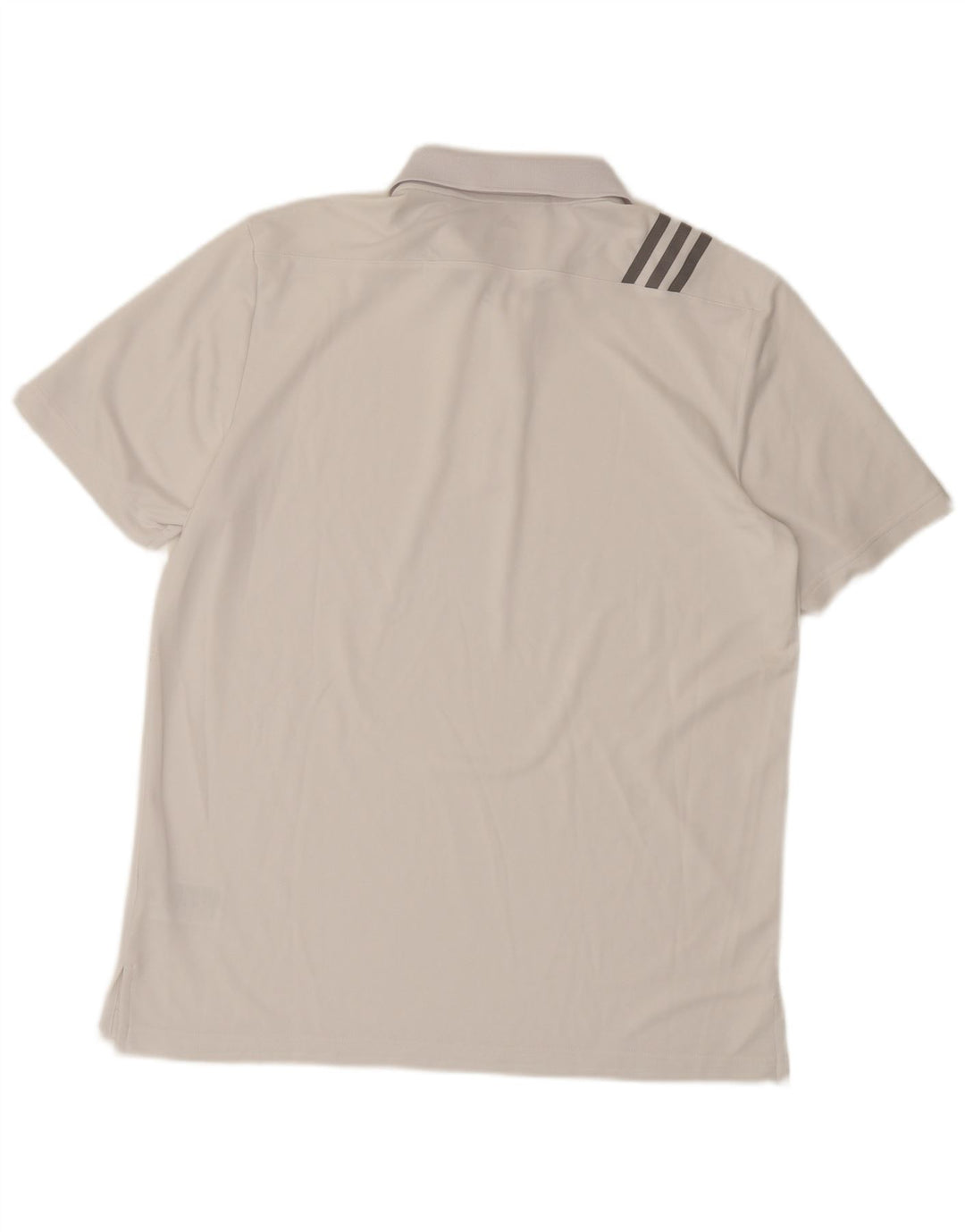 Polo Adidas Hombre Grande Poliéster Blanco