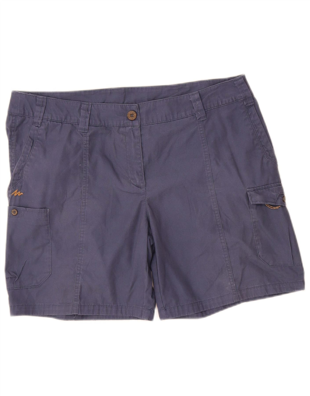 Pantalón Corto Decathlon Hombre Quechua Cargo XL W38 Azul Marino