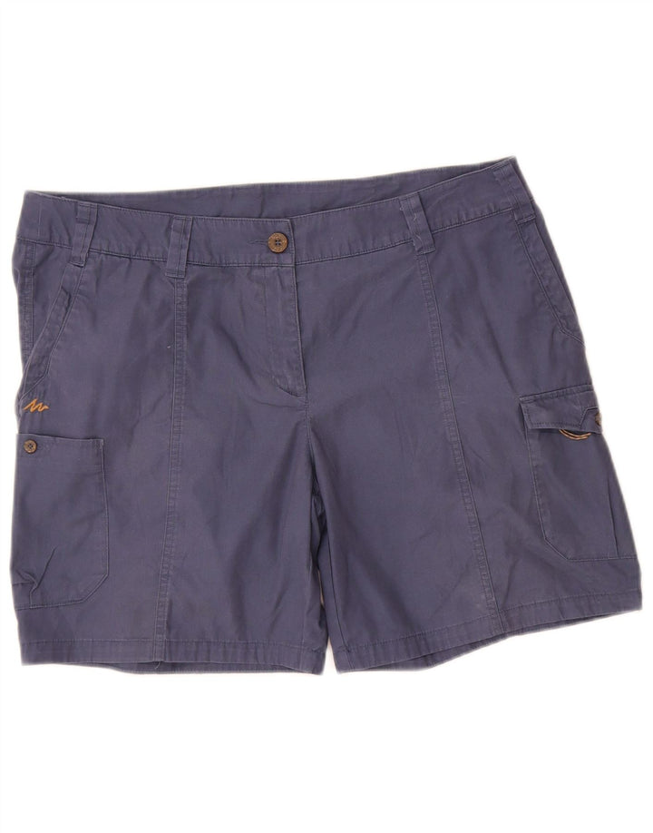 Pantalón Corto Decathlon Hombre Quechua Cargo XL W38 Azul Marino