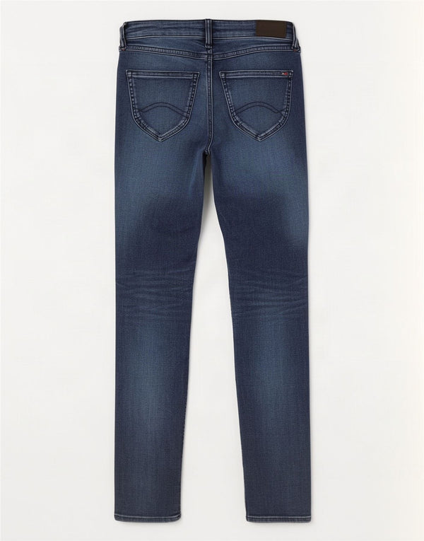Tommy Hilfiger Jeans ajustados de cintura baja Sophia para mujer W29 L32 Azul marino