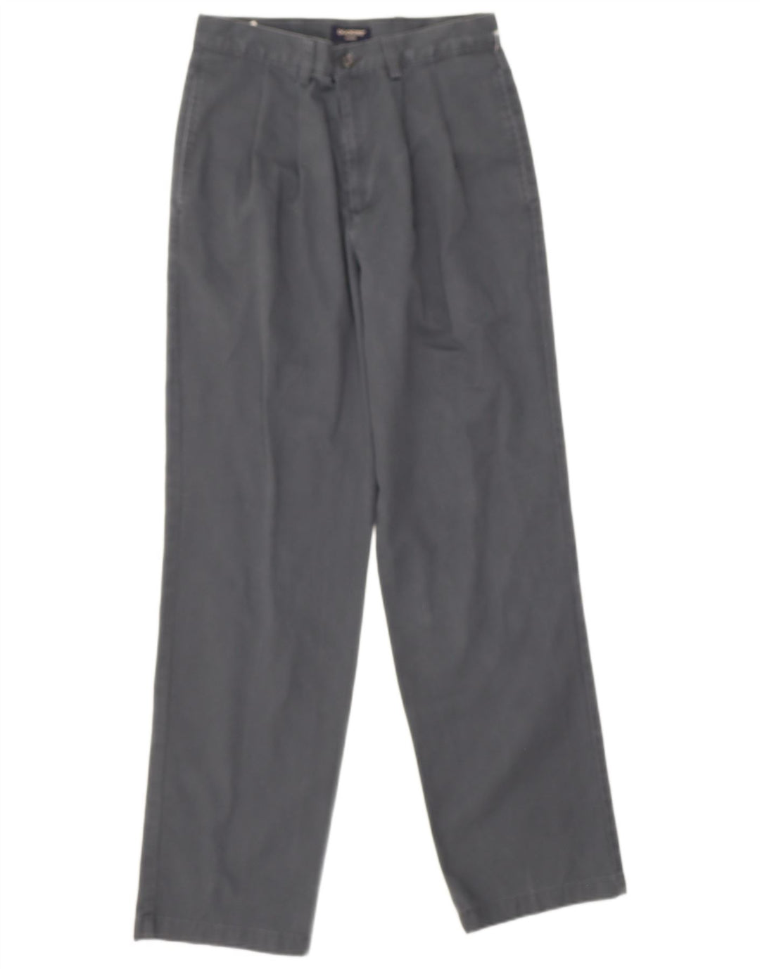 Dockers Pantalón chino con pinzas para hombre W30 L32 Gris