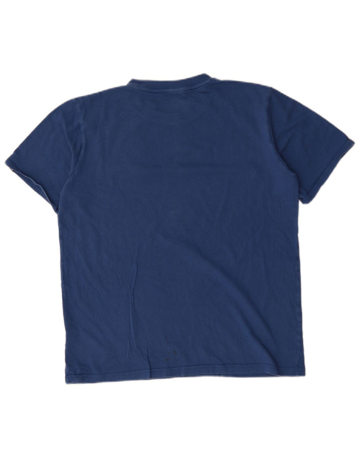 Berghaus - Camiseta para hombre, talla grande, color azul, algodón