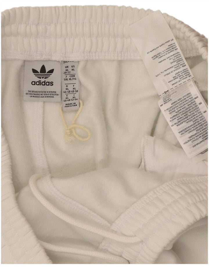 Pantalones cortos deportivos ADIDAS para mujer ES 20/22 XL Blanco Algodón