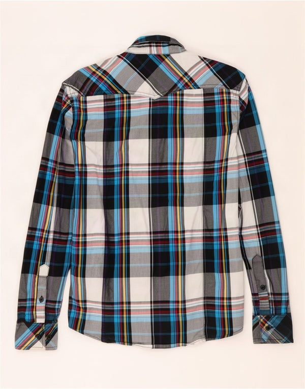 Jack & Jones Camisa Militar Mediana De Algodón A Cuadros Multicolor Hombre