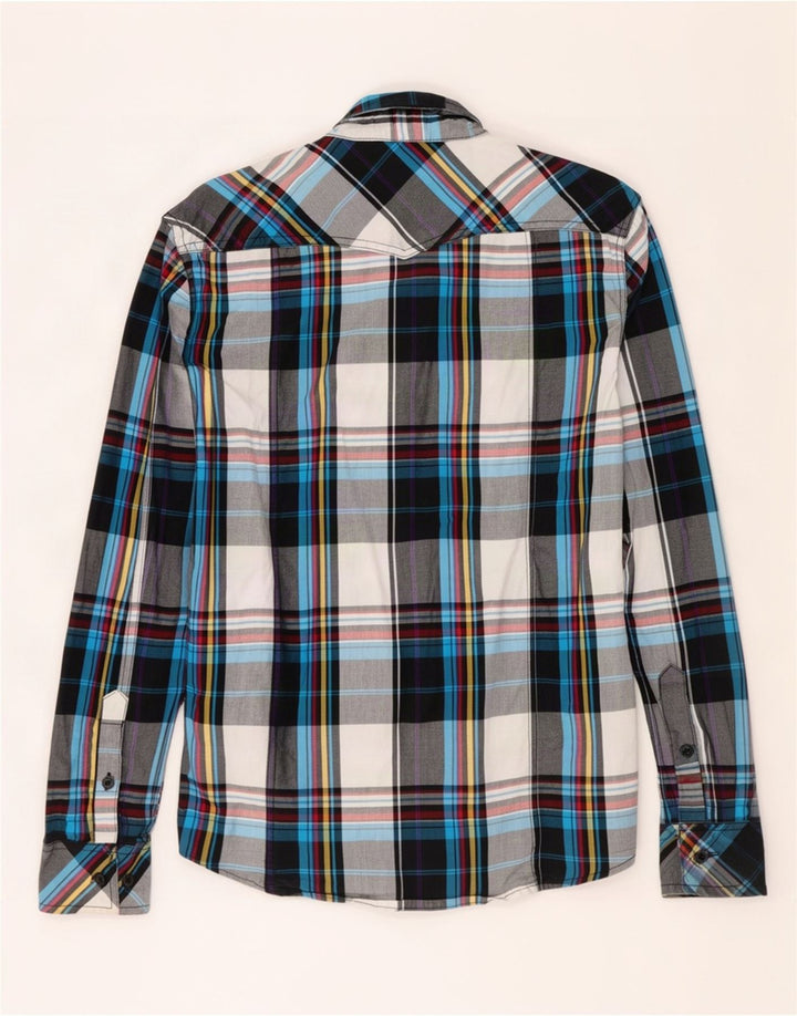 Jack & Jones Camisa Militar Mediana De Algodón A Cuadros Multicolor Hombre