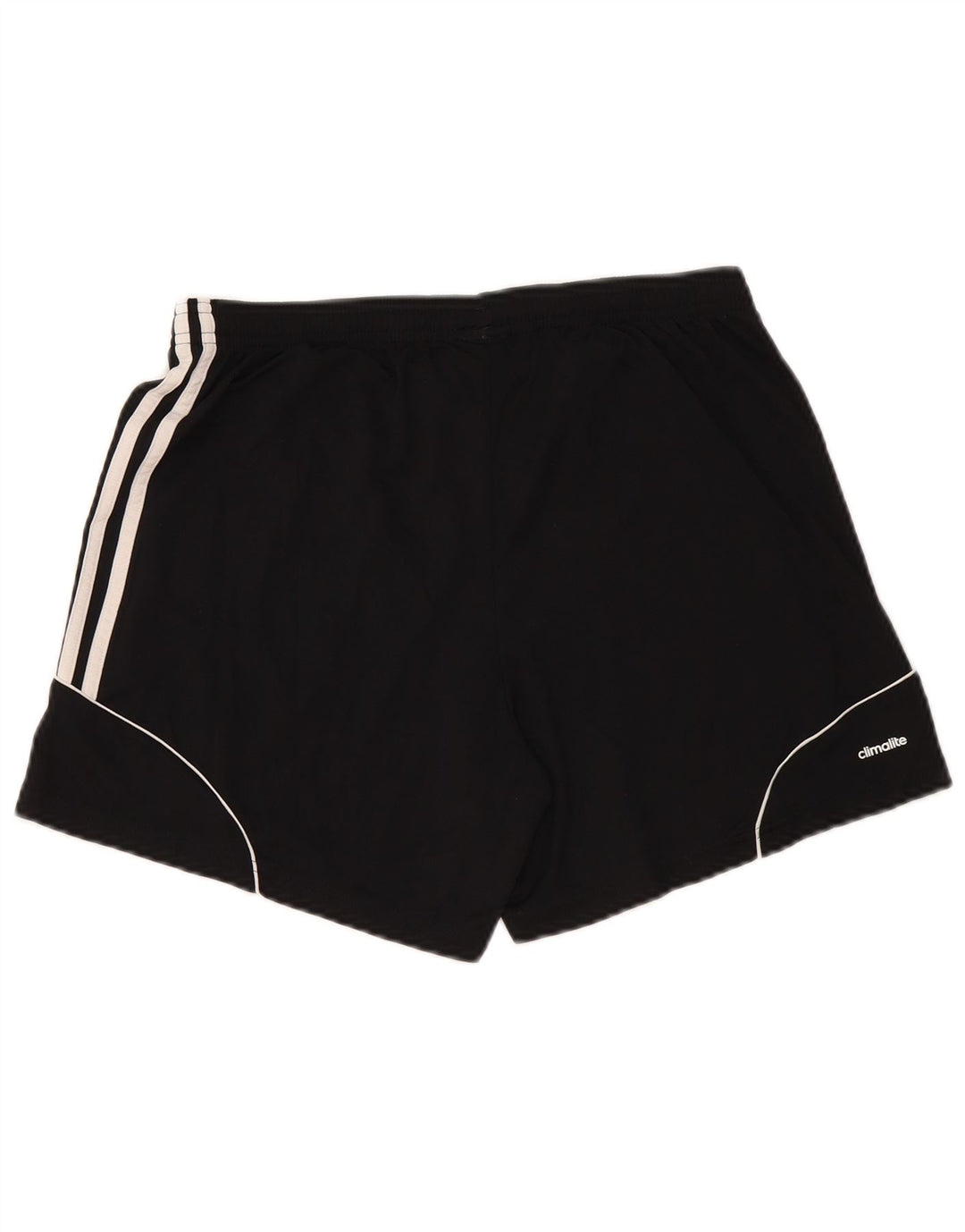 Adidas Mujer Climalite Sport Shorts UK 16/18 Grande Negro Poliéster