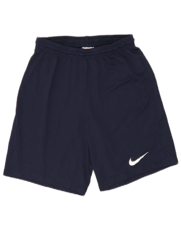 Pantalón corto deportivo Nike Regular para hombre Poliéster azul marino mediano
