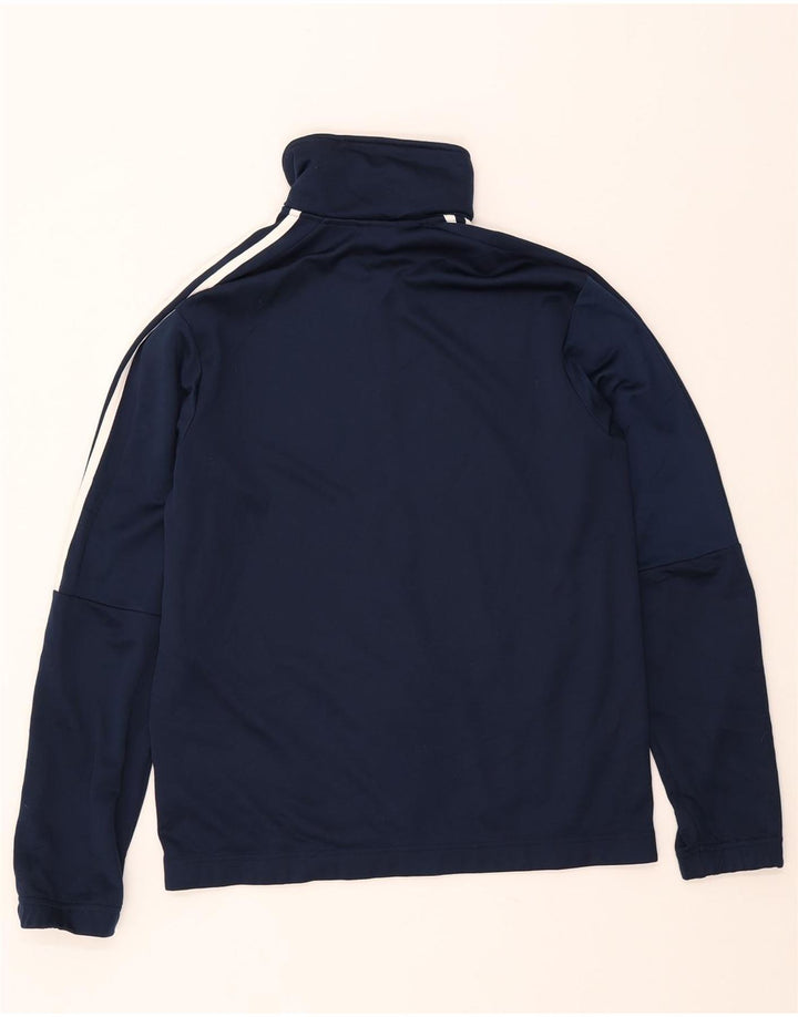 ADIDAS Chaqueta de chándal para hombre UK 40/42 Mediana Azul marino Poliéster