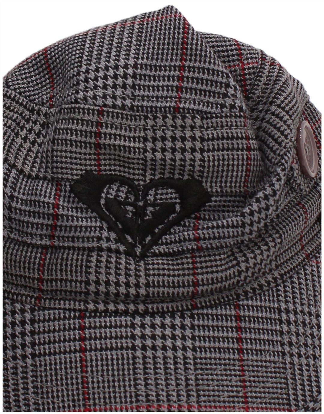 Gorra Newsboy Roxy Mujer Talla única Gris Pata de gallo