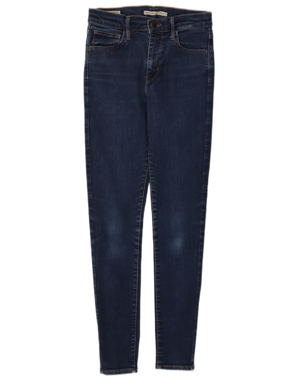 Levi's Vaqueros súper ajustados de talle alto 720 para mujer W27 L30 Algodón azul marino