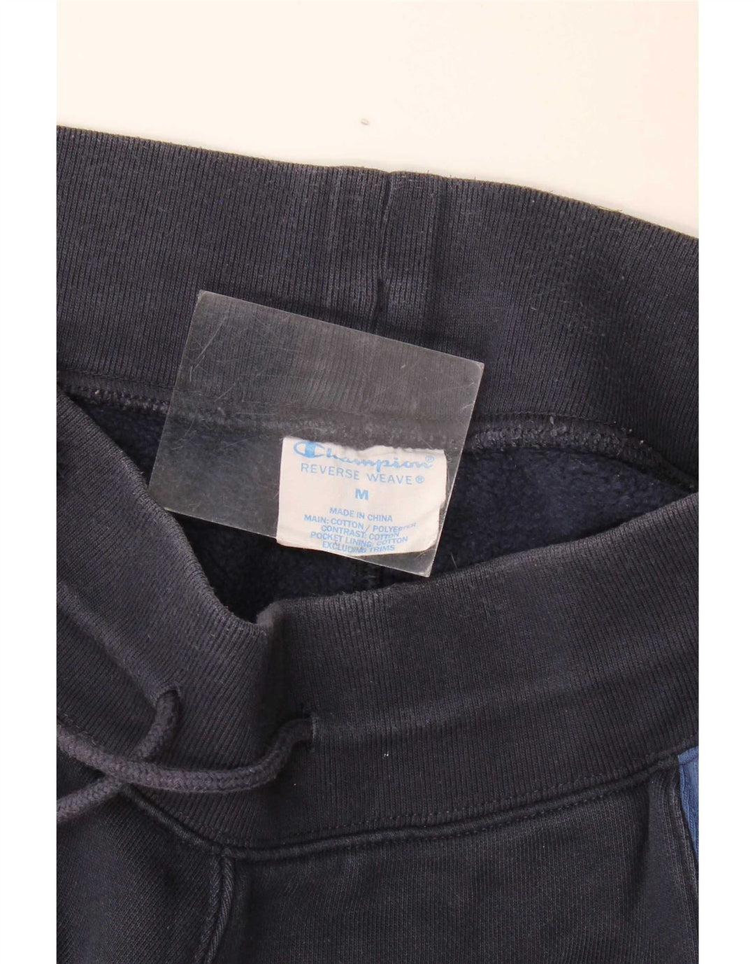 Champion Shorts deportivos con estampado gráfico en color azul marino mediano para hombre