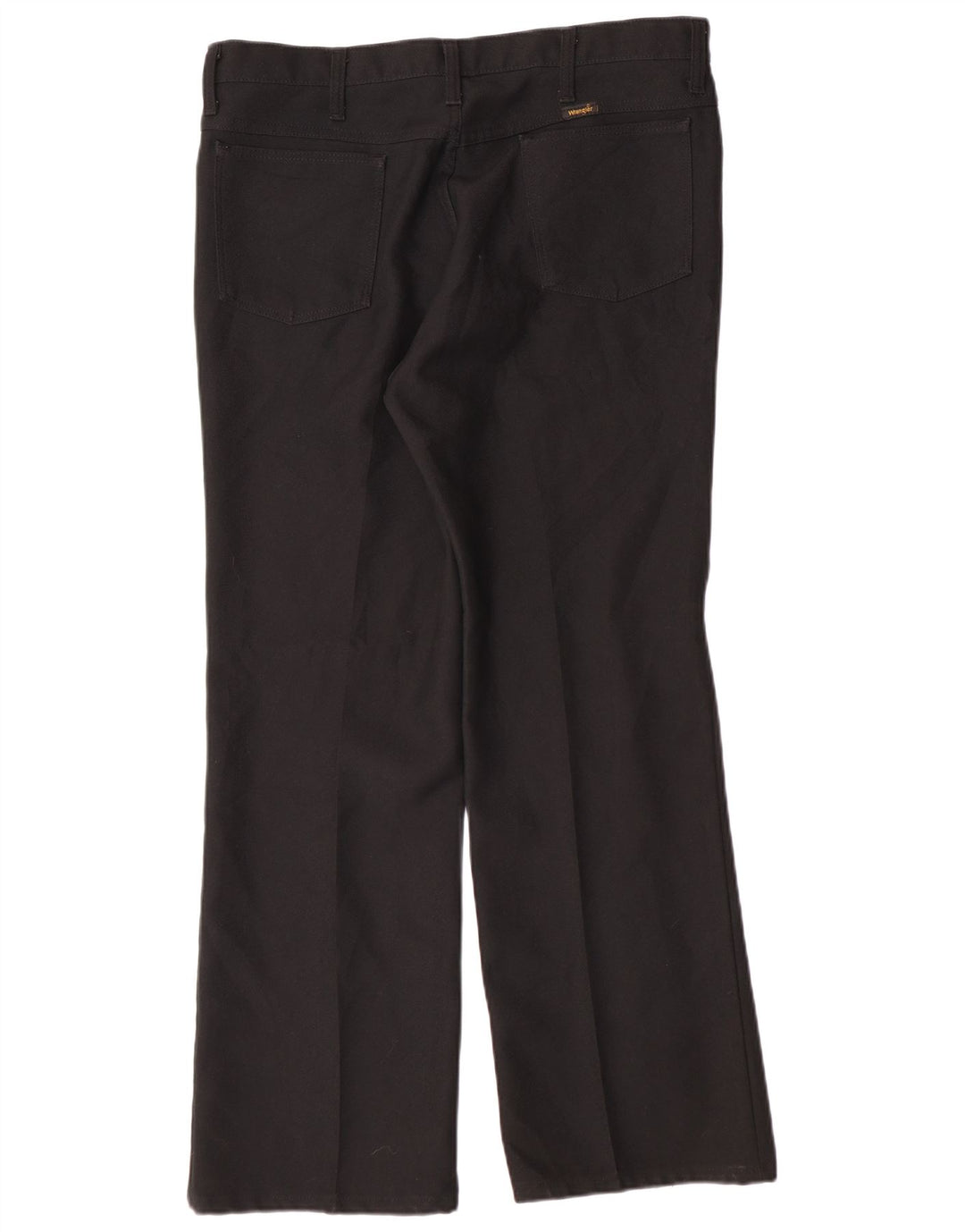 Wrangler Pantalones casuales con corte de bota para hombre W36 L30 Negro Poliéster Clásico