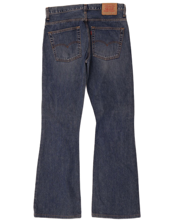 Levi's Vaqueros Bootcut De Cintura Alta 516 Para Mujer W34 L36 Algodón Azul