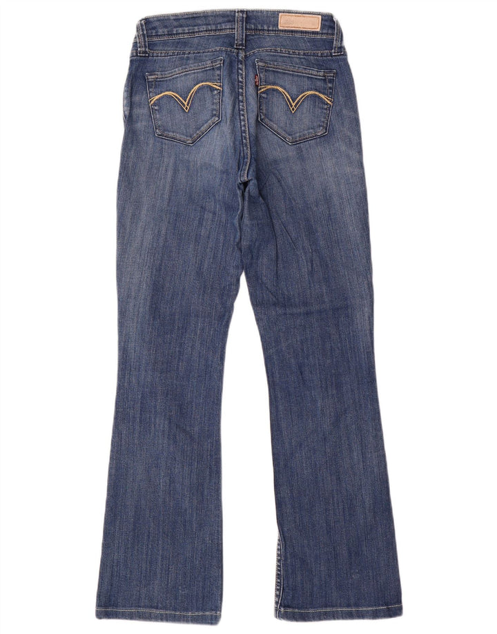 Levi's Jeans con corte de bota para mujer, curvas atrevidas, US 3 Small W26 L28, algodón azul