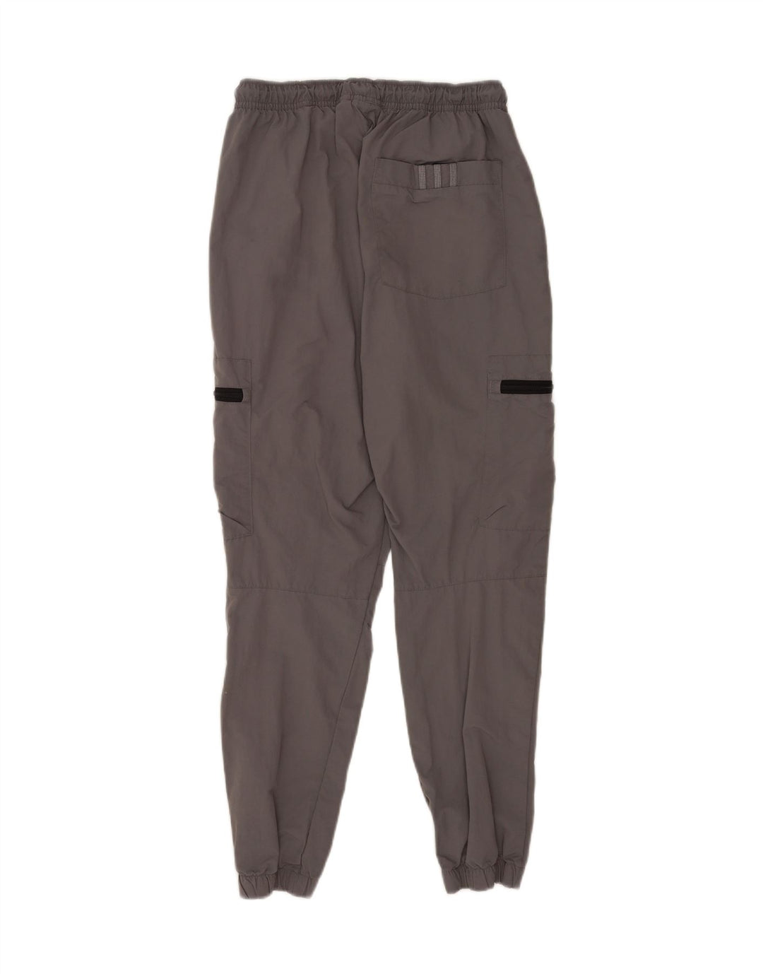 Adidas Hombre Cargo Chándal Pantalones Joggers Nylon Gris Medio