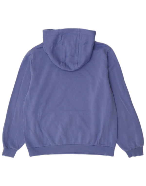 Nike - Sudadera con capucha para niña, ajuste regular, 13-14 años, XL, algodón azul