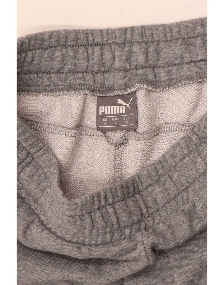 Puma Pantalones cortos deportivos para hombre pequeños grises moteados